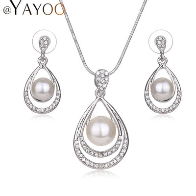 Pearl Jewelry Set for women